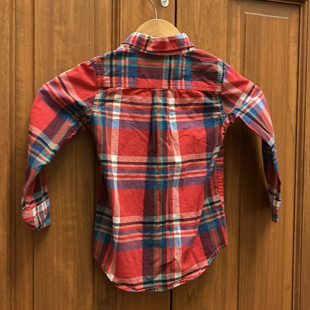 Baby gap boys plaid shirt size 4 - Picture 4 of 4